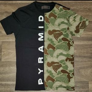 Glow in the dark Black Pyramid T-Shirt